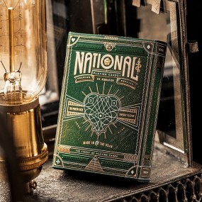 National Playing Cards Green
