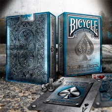 Bicycle Metal Deck Blue Edition